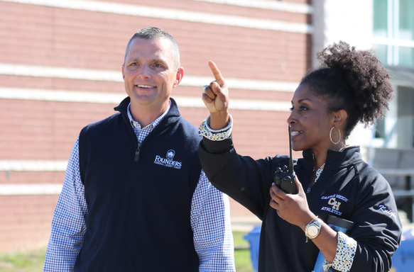  Founders FCU vice president serves as principal for a day